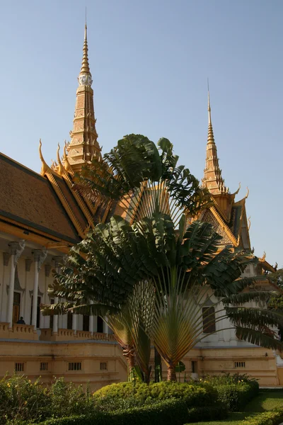 Koninklijk Paleis, Phnom Penh, Cambodja — Stockfoto