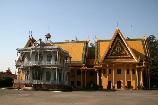 Královský palác, Phnom Penh, Kambodža — Stock fotografie