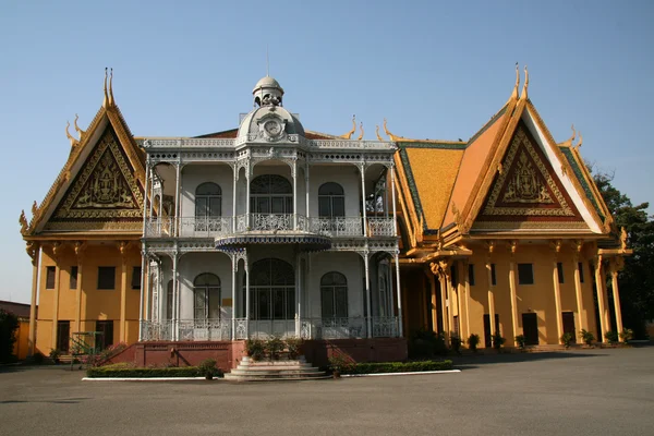 Pałac Królewski, Phnom Penh, Kambodża — Zdjęcie stockowe