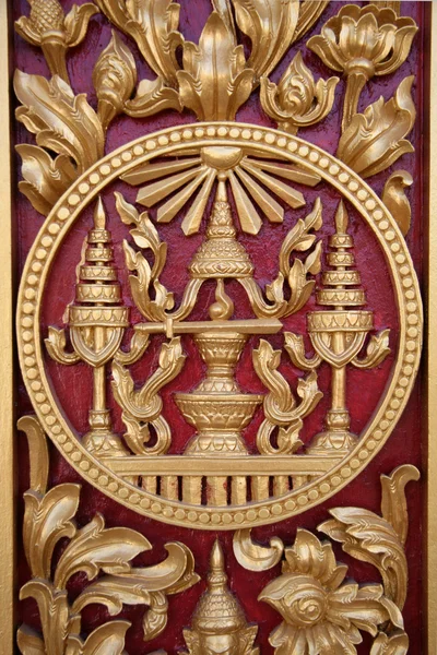 Closeup detail - královský palác, phnom penh, Kambodža — Stock fotografie