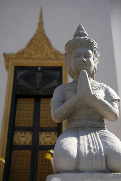 Серебряная пагода, Пномпень, Камбоджа — стоковое фото