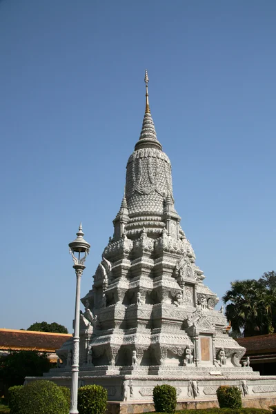 Srebrna pagoda, phnom penh, Kambodża — Zdjęcie stockowe
