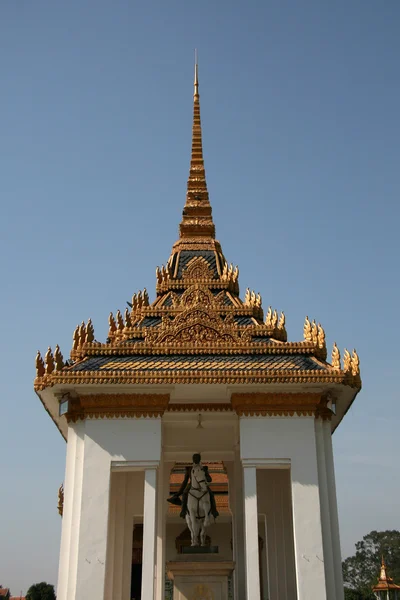 Stříbrná pagoda, phnom penh, Kambodža — Stock fotografie