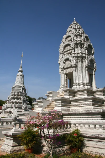 Silberpagode, Phnom Penh, Kambodscha — Stockfoto