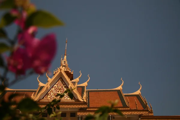 Zilveren pagode, phnom penh, Cambodja — Stok fotoğraf