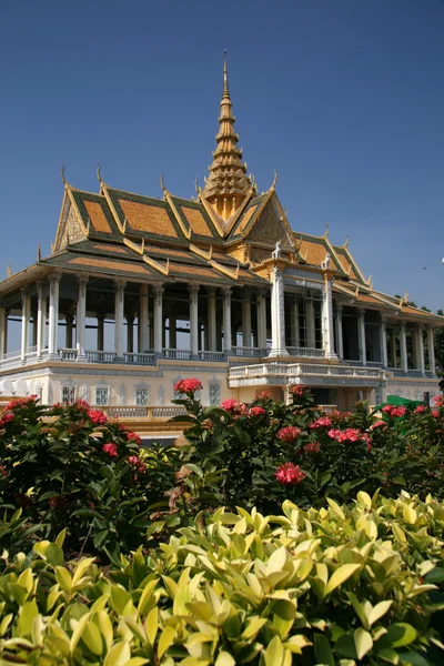 Királyi Palota, Phnom Penh, Kambodzsa — Stock Fotó