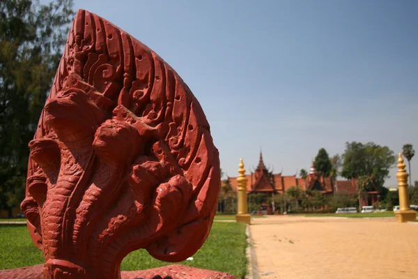Национальный музей, Пномпень, Камбоджа — стоковое фото