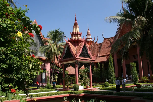 Nationaal museum, phnom penh, Cambodja — Stockfoto