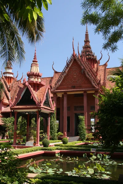 Nationaal museum, phnom penh, Cambodja — Stockfoto