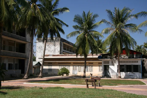 トゥールスレン博物館 （s21 刑務所）, プノンペン, カンボジア — ストック写真