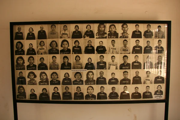 Museu Tuol Sleng (prisão S21), Phnom Penh, Camboja — Fotografia de Stock