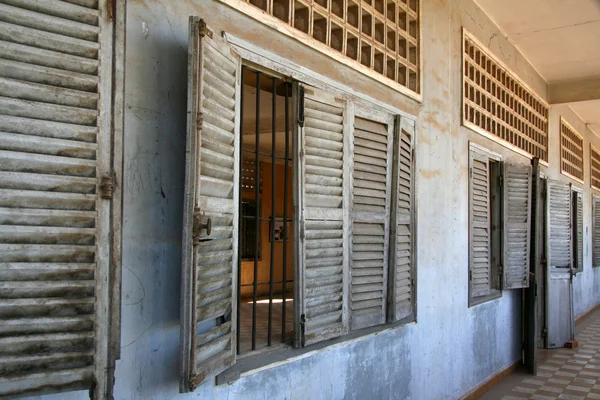 Tuol sleng muzeum (s21 vězení), phnom penh, Kambodža — Stock fotografie