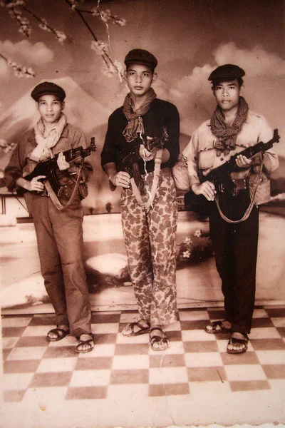 Museu de Tuol sleng (s21 prisão), phnom penh, Camboja — Stockfoto