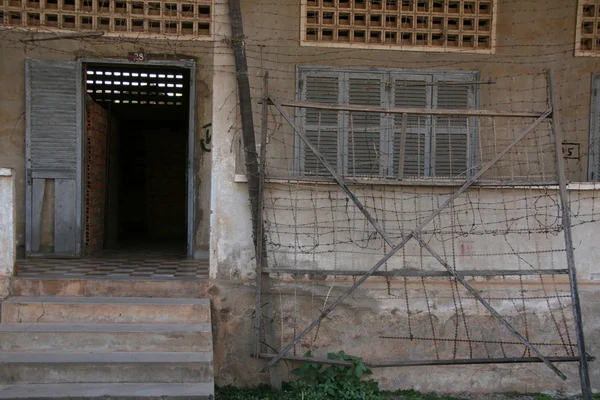 Tuol Sleng Museum (S21 Prison), Пномпень, Камбоджа — стоковое фото