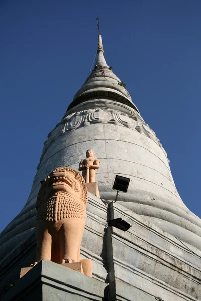Wat phnom, phnom penh, Kambodža — Stock fotografie