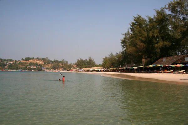 Paradise Beach - Sihanoukville, Camboja — Fotografia de Stock
