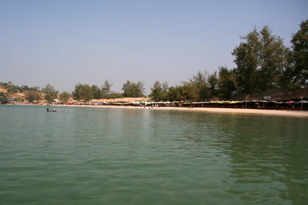 Paradise Beach - Sihanoukville, Cambodia — Stock Photo, Image