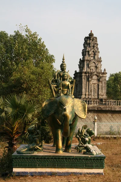 Estátua - Sihanoukville, Camboja — Fotografia de Stock