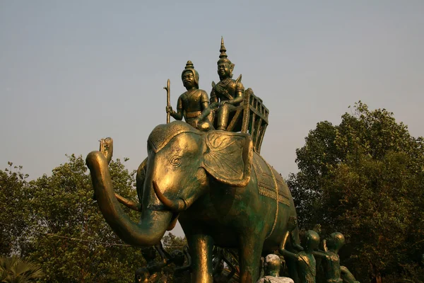 Statue - sihanoukville, Kambodscha — Stockfoto