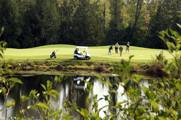 Golf Course - luxus nemzetközi szabvány — Stock Fotó