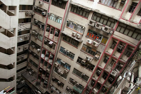 Μπαλκόνια - πόλη του Χονγκ Κονγκ, Ασία — Φωτογραφία Αρχείου