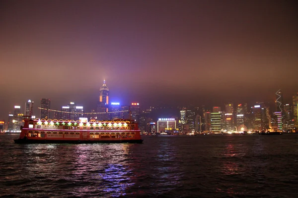 天际线-香港城、 亚洲 — 图库照片