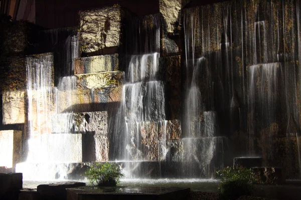 Wasserfall - Allee der Sterne, hong kong — Stockfoto