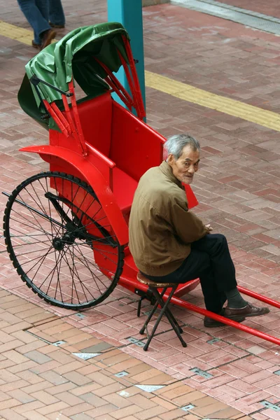 Cyclo - Ciudad de Hong Kong, Asia — Foto de Stock