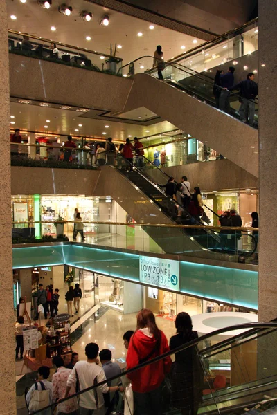 Winkelcentrum - stad van hong kong, Azië — Stockfoto
