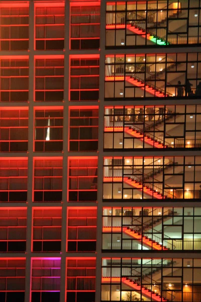 Edifício colorido - Hong Kong City, Ásia — Fotografia de Stock