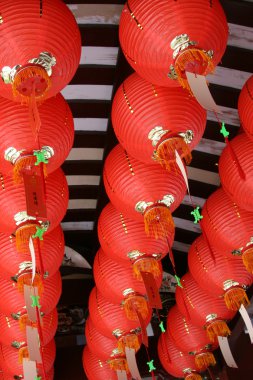 Red Chinese Lanterns clipart