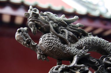 Antik oymacılığı - thian hock keng Tapınağı, Singapur