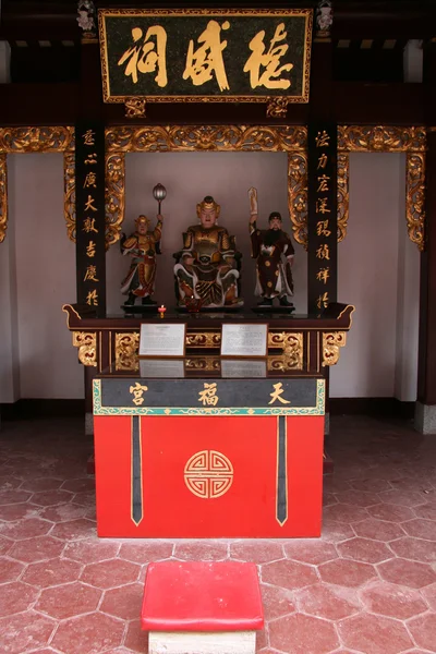 Китайський Бога - Thian скакального суглоба Кенг храму, Сінгапур — стокове фото