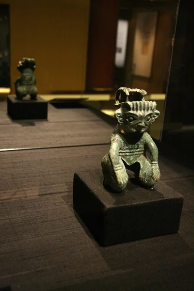 Escultura de escultura antiga - Museu da Civilização Asiática — Fotografia de Stock