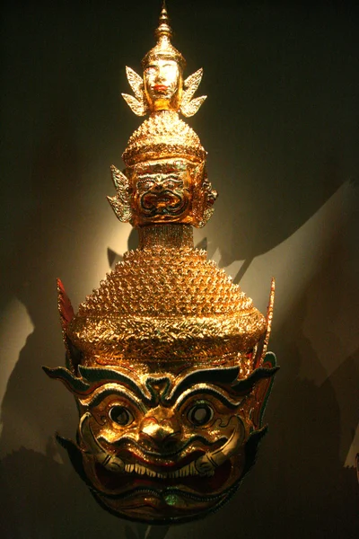 Escultura de talla antigua - Museo de la Civilización Asiática —  Fotos de Stock