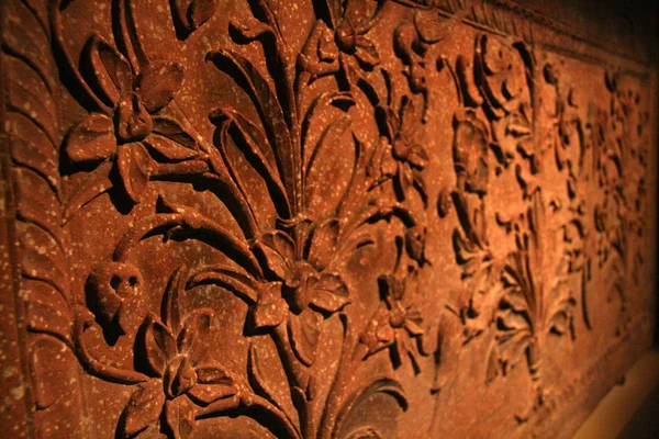 Скульптура Древней резьбы - Музей азиатской цивилизации — стоковое фото