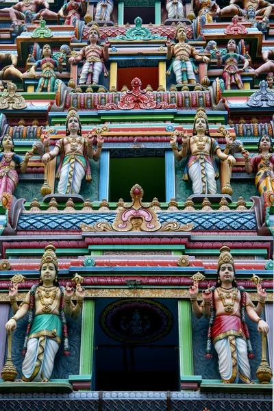 Tempio indù - Tempio Sri Srinivasa, Singapore — Foto Stock