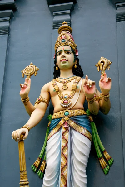 Hinduskiego Boga - sri srinivasa świątyni, Singapur — Zdjęcie stockowe