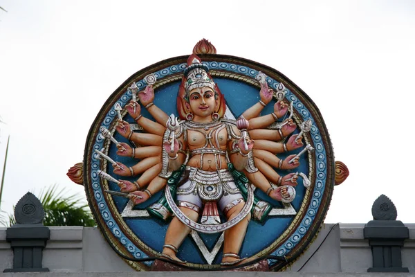 Hindu Isten - Sri Srinivasa Temple, Szingapúr — Stock Fotó