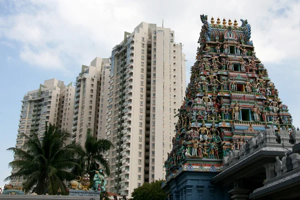 スリ スリニヴァサ寺院、シンガポール — ストック写真
