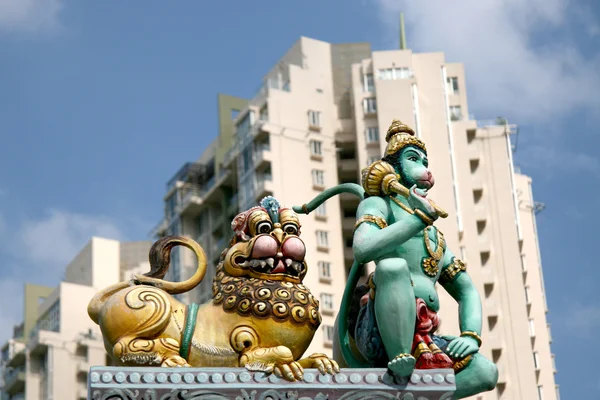 Hinduskiego Boga - sri srinivasa świątyni, Singapur — Zdjęcie stockowe
