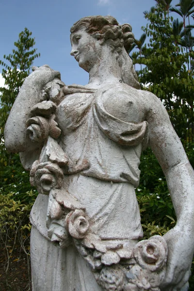 维多利亚雕像-植物园、 新加坡 — 图库照片