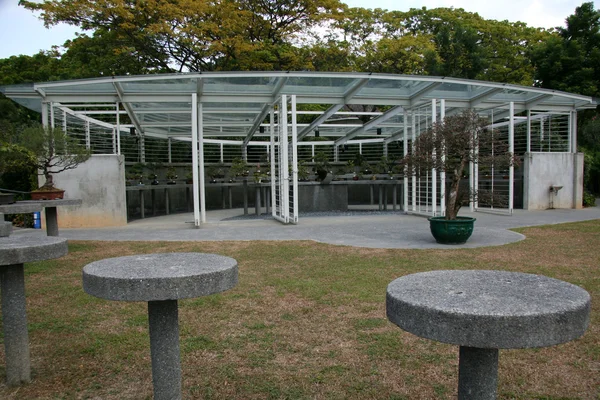 Stone Tables - Botanical Gardens, Singapore — Stock Photo, Image
