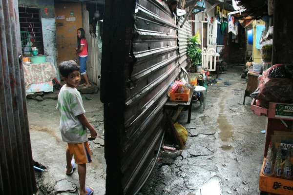Barrios de Manila, Filipinas — Foto de Stock