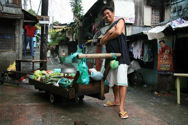 Μανίλα φτωχογειτονιές, Φιλιππίνες — Φωτογραφία Αρχείου