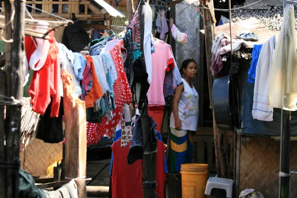 Laundry Day in Philippines — Stock Photo, Image
