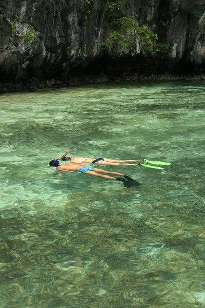 Paradise Lagoon in, Filippine — Foto Stock