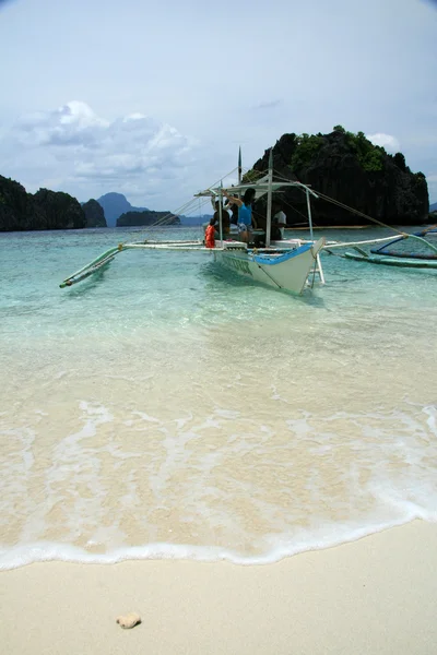 Traditionelles Boot, Philippinen — Stockfoto
