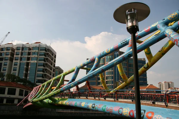 现代桥-新加坡 — 图库照片