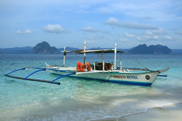 Barco tradicional, Filipinas — Fotografia de Stock